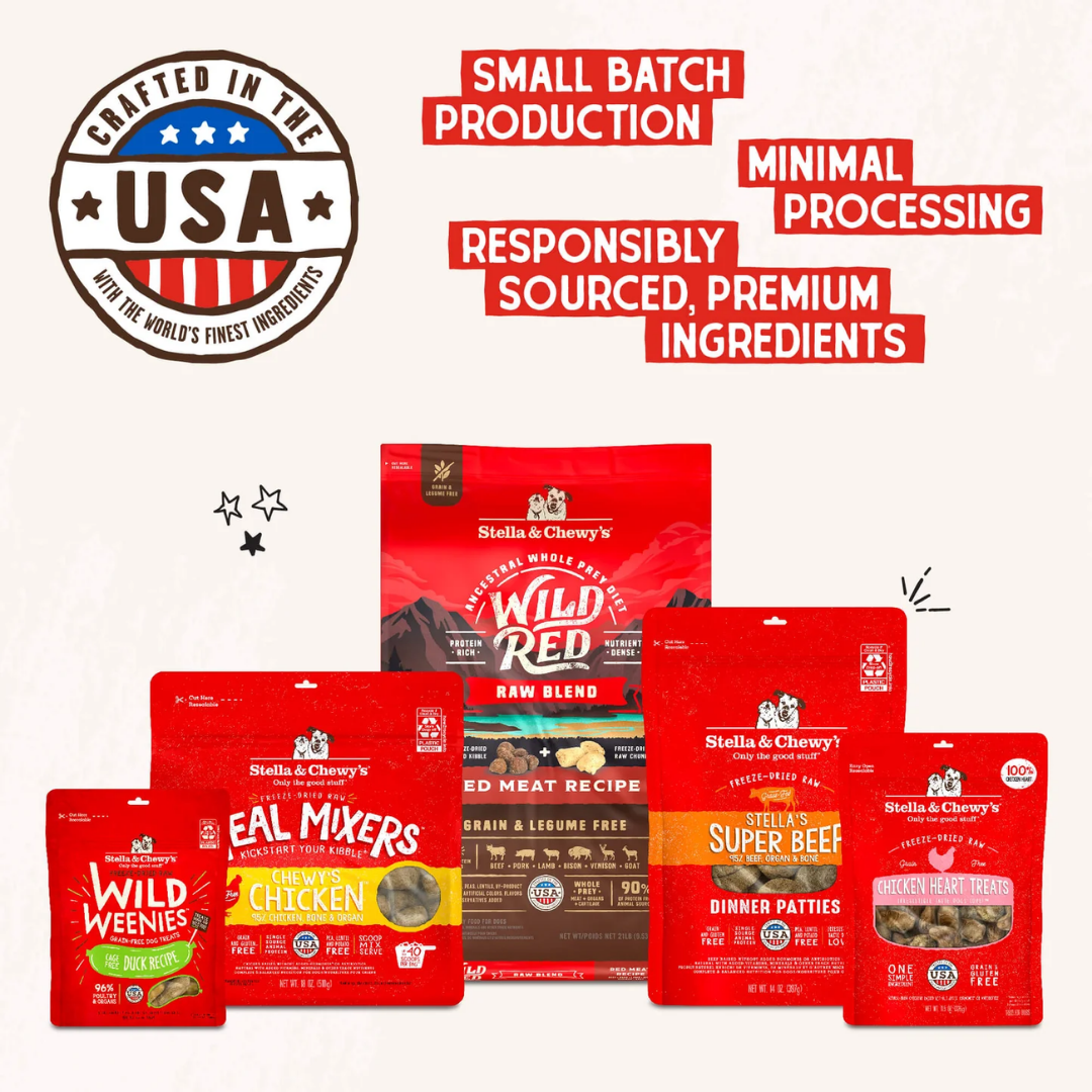 Stella & Chewy's Freeze-Dried Raw Dog Meal Mixers -Duck Duck Goose