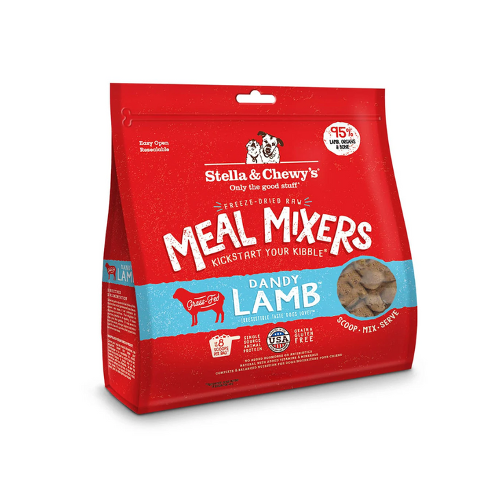 Stella & Chewy's Freeze-Dried Raw Dog Meal Mixers - Dandy Lamb