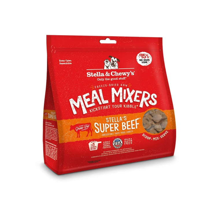 Stella & Chewy's Freeze-Dried Raw Dog Meal Mixers - Stella's Super Beef