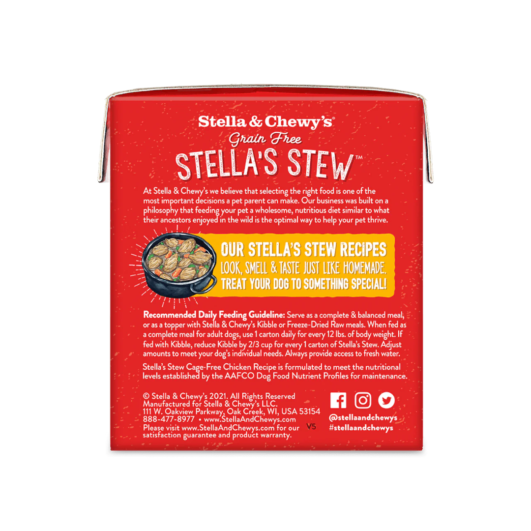 Stella & Chewy's Wet Dog Food - Cage-Free Chicken Stew