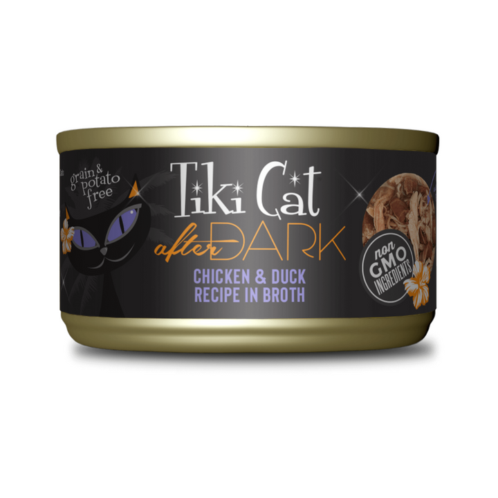 Tiki Cat Wet Cat Food - After Dark Chicken & Duck in Broth Canned