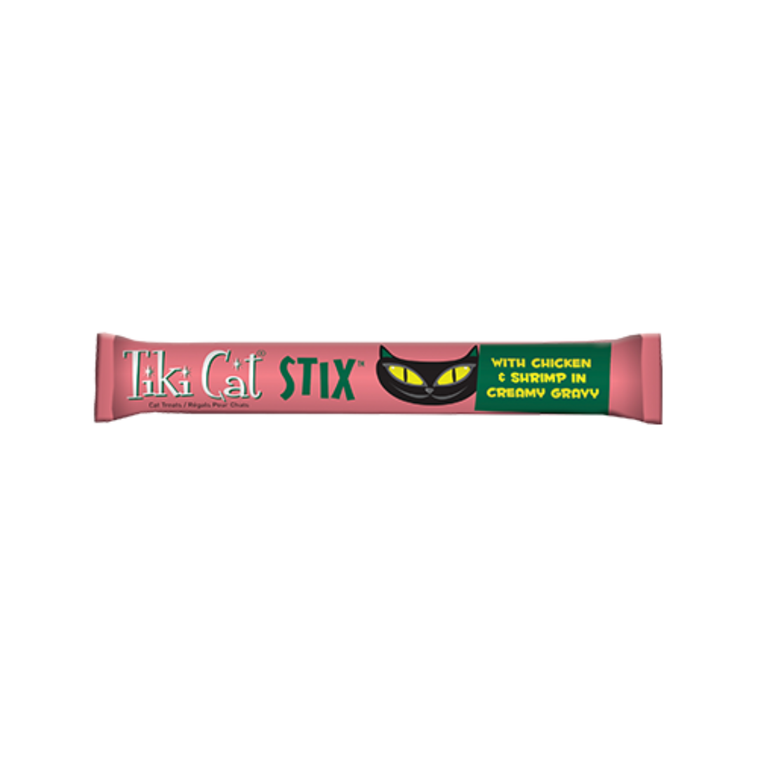 Tiki Cat Wet Cat Treats - STIX Chicken & Shrimp