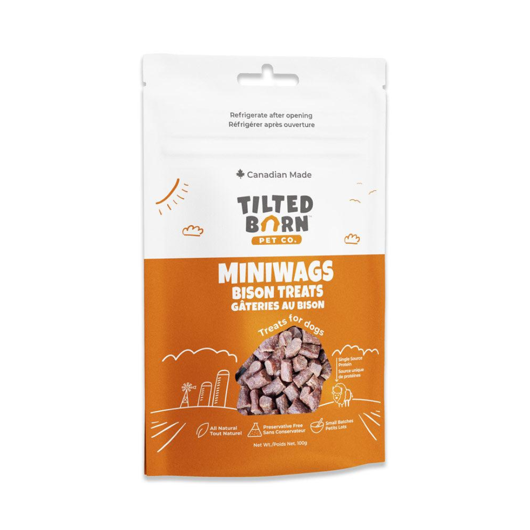 Tilted Barn Dog Treats - 'Miniwags' Bison