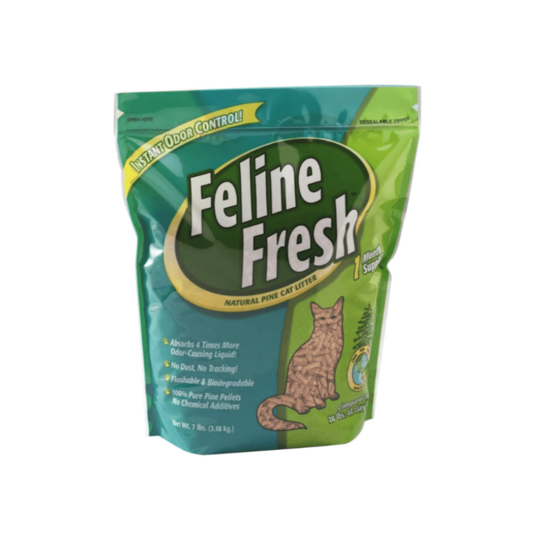 Feline Fresh Cat Litter - Feline Fresh Pine Pellets Formula