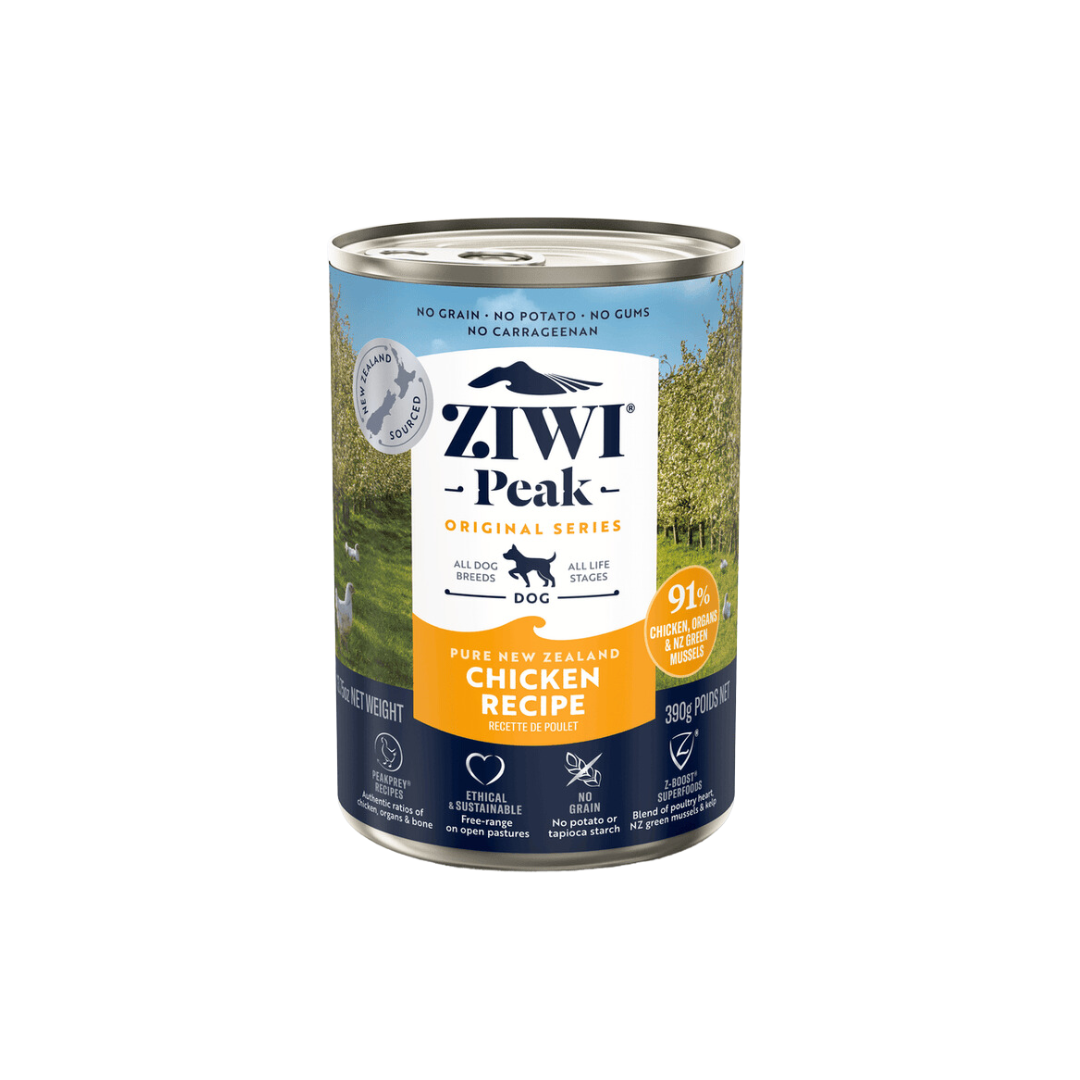 ZIWI Peak Wet Dog Food- New Zealand Chicken Recipe Canned 
