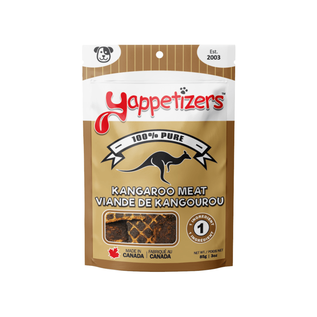 Yappetizers Dog Treat - Kangaroo Meat