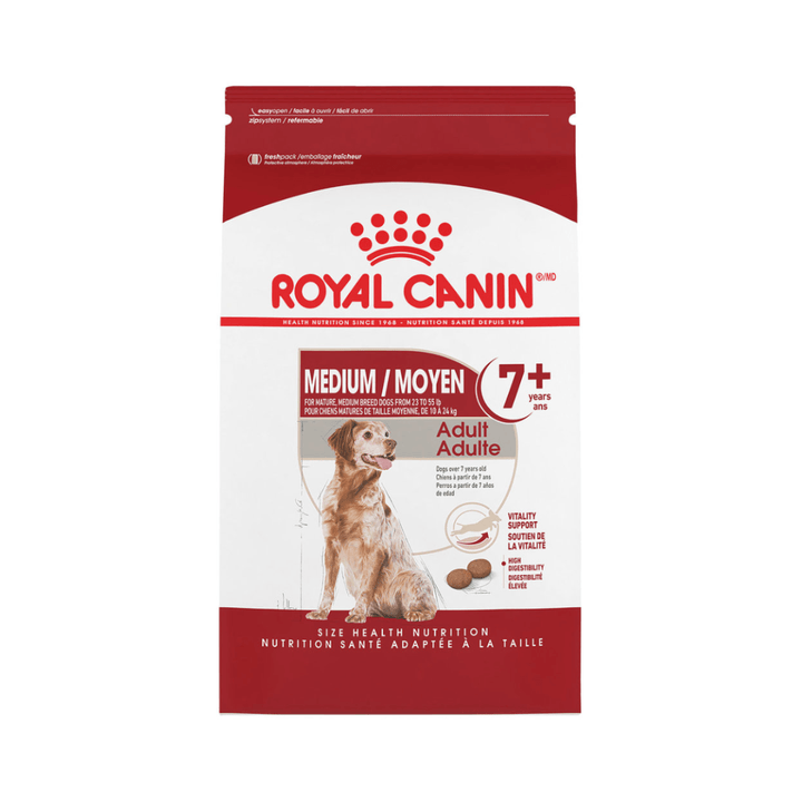 Royal Canin Dry Dog Food - Medium 7+ Adult