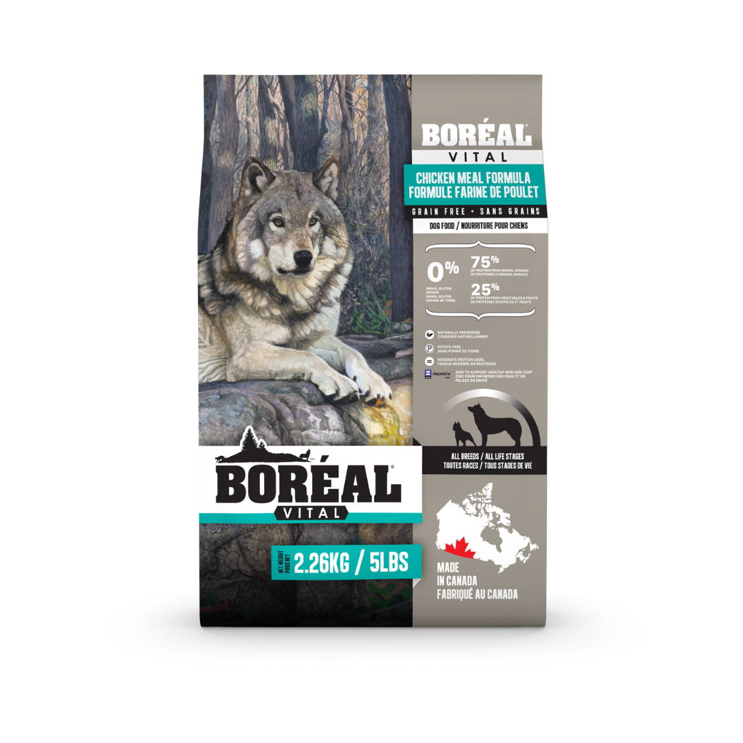 Boreal Vital Dry Dog Food - Chicken Meal Formula