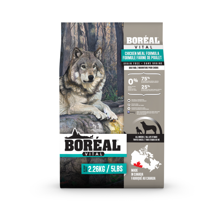 Boreal Vital Dry Dog Food - Chicken Meal Formula