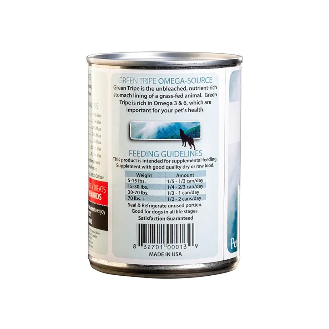 PetKind Wet Dog Food - Tripett Green Beef Tripe & Venison Canned