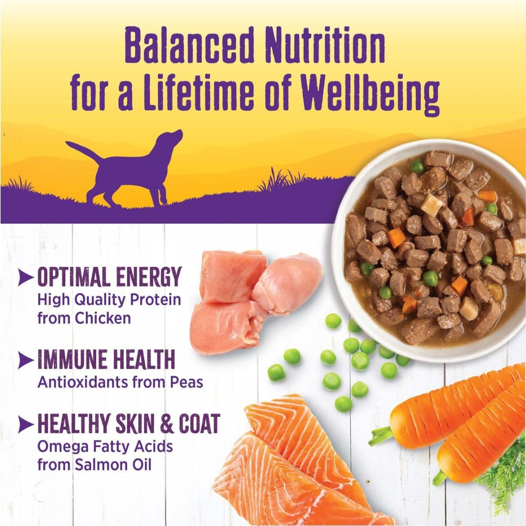 Wellness Wet Dog Food - Complete Health Chicken Stew Canned