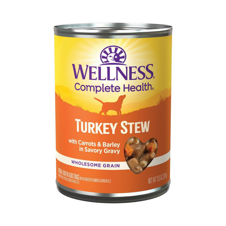 Wellness Wet Dog Food - Complete Health Turkey Stew Canned