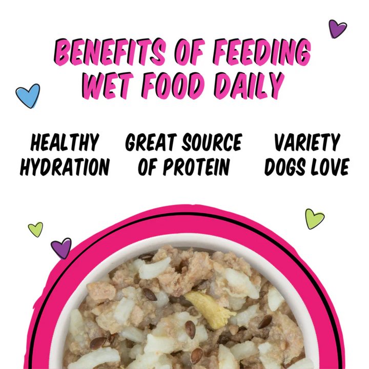 Weruva Dog Wet Food -BFF Best Fido Friend  I'm In Luck with a Side of Rice & Breast of Duck