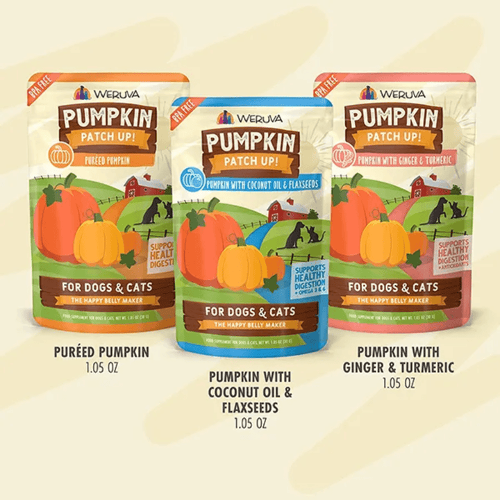 Weruva Dog and Cat Food Supplements - Pumpkin Patch Up! Variety Pack 