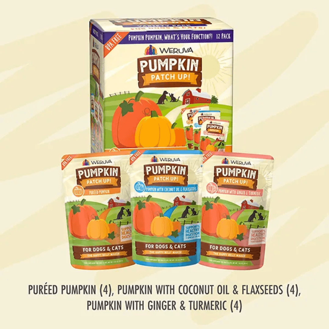 Weruva Dog and Cat Food Supplements - Pumpkin Patch Up! Variety Pack 