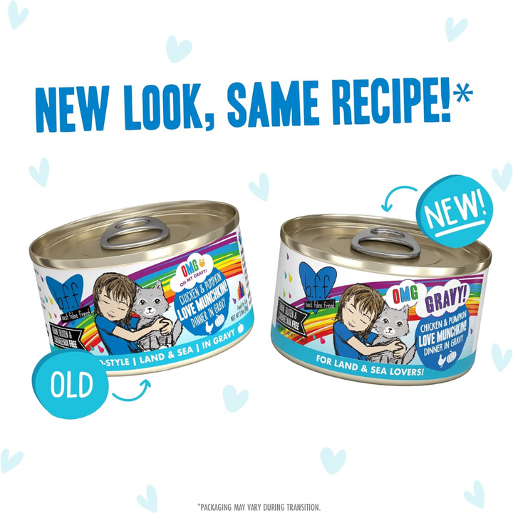 Weruva Wet Cat Food - BFF OMG Rainbow Road Assorted Variety Pack 