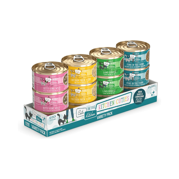 Weruva Wet Cat Food - Cats in The Kitchen Kitchen Cuties Assorted Variety 