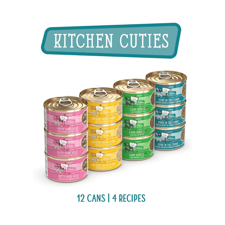 Weruva Wet Cat Food - Cats in The Kitchen Kitchen Cuties Assorted Variety 