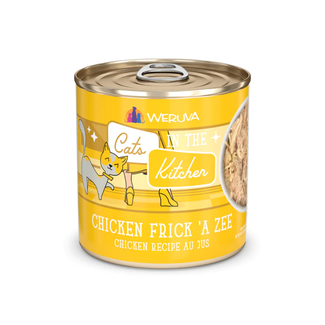 Weruva Wet Cat Food - Cats in the Kitchen "Chicken Frick 'A Zee" Chicken Recipe Canned 