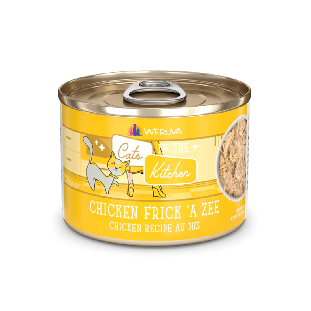 Weruva Wet Cat Food - Cats in the Kitchen "Chicken Frick 'A Zee" Chicken Recipe Canned 