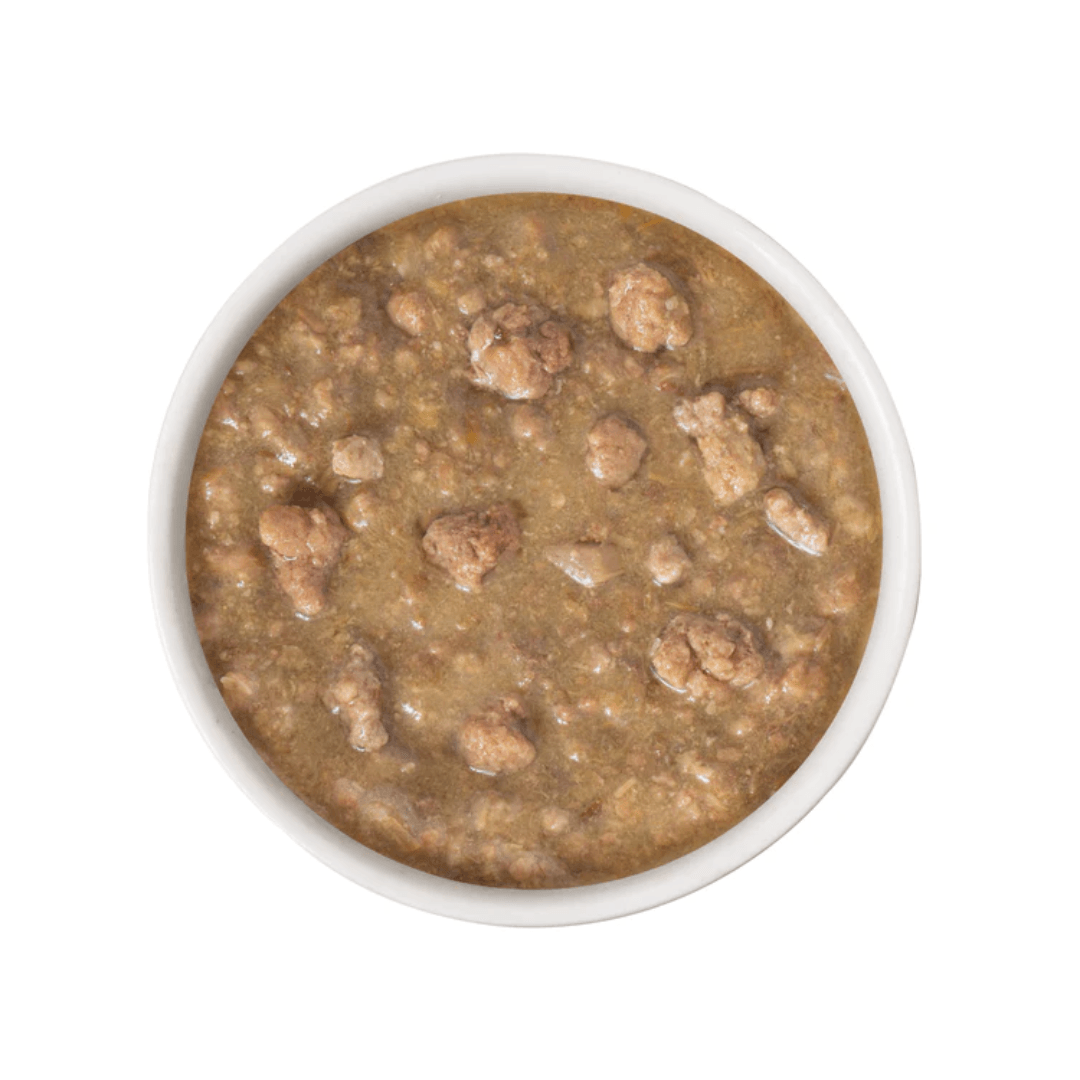 Weruva Wet Cat Food - Stewy Lewis Lamb, Chicken & Salmon in Gravy Canned 