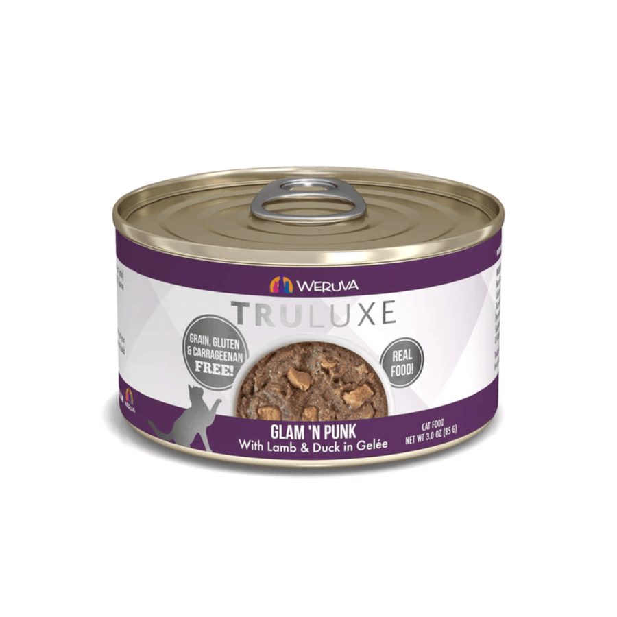 Weruva Wet Cat Food - TRULUXE Glam 'N Punk with Lamb & Duck in Gelée Canned 