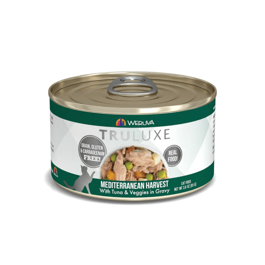 Weruva Wet Cat Food - TRULUXE Mediterranean Harvest with Tuna & Veggies in Gravy Canned 