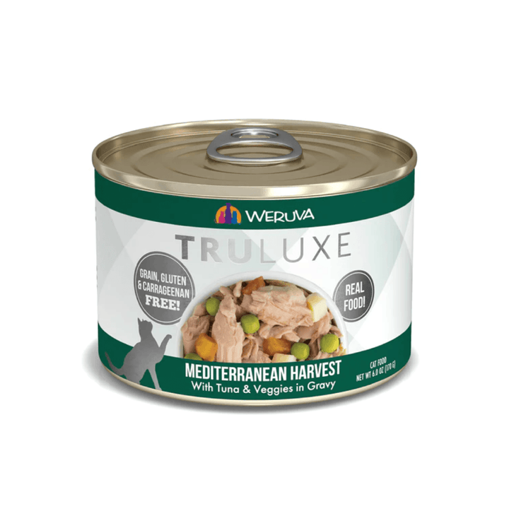 Weruva Wet Cat Food - TRULUXE Mediterranean Harvest with Tuna & Veggies in Gravy Canned 