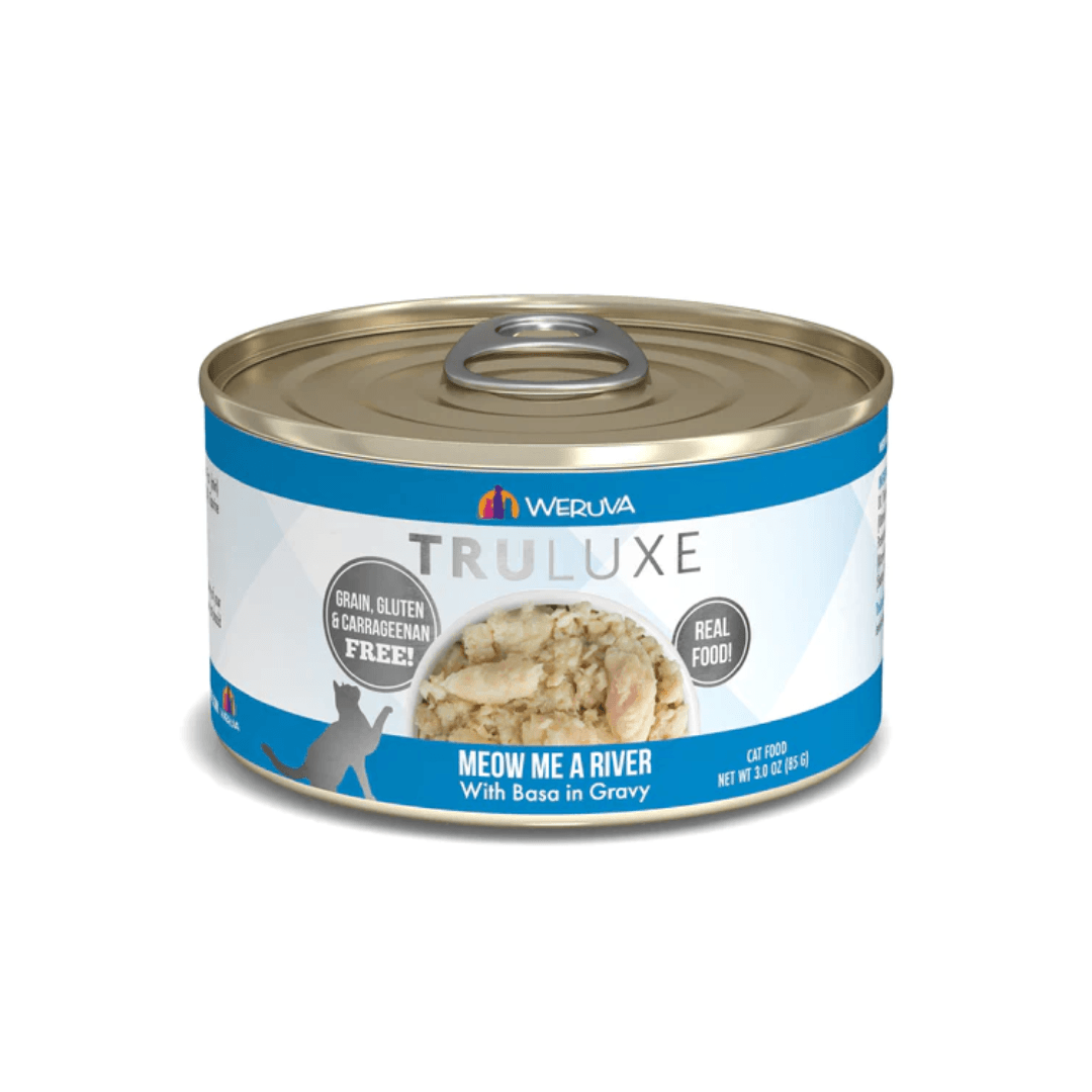 Weruva Wet Cat Food - TRULUXE Meow Me a River with Basa in Gravy Canned 