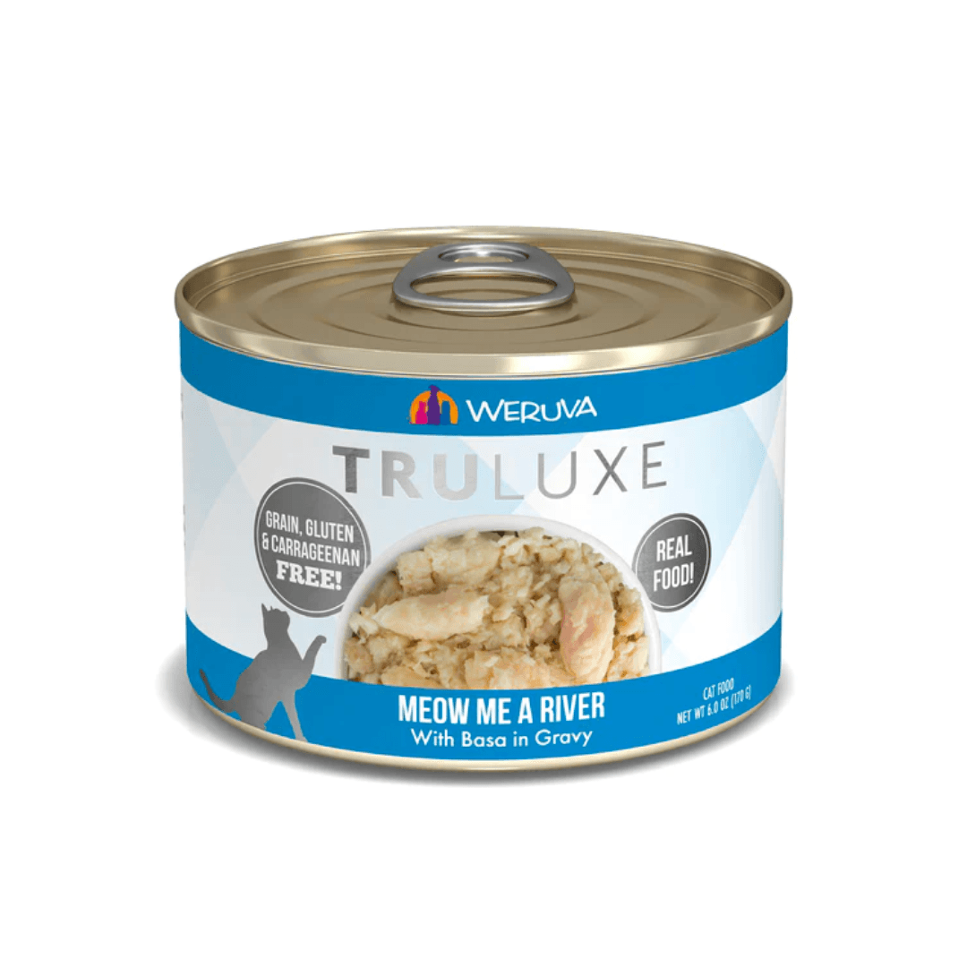 Weruva Wet Cat Food - TRULUXE Meow Me a River with Basa in Gravy Canned 