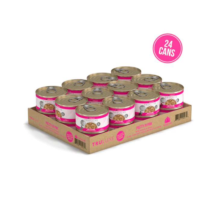 Weruva Wet Cat Food - TRULUXE Pretty in Pink with Salmon in Gravy Canned 