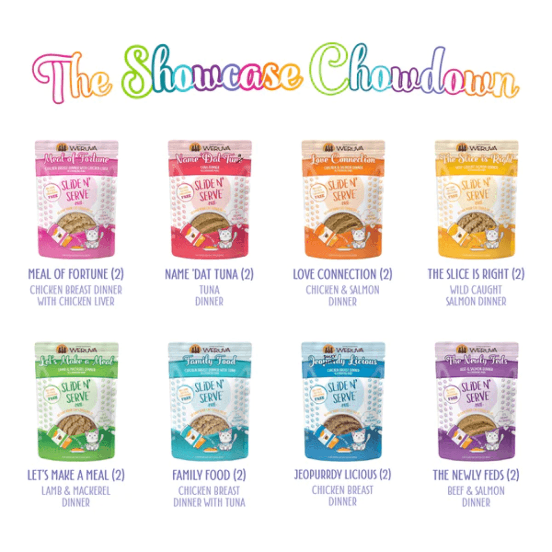 Weruva Wet Cat Food - The Showcase Chowdown Paté Variety Pack 