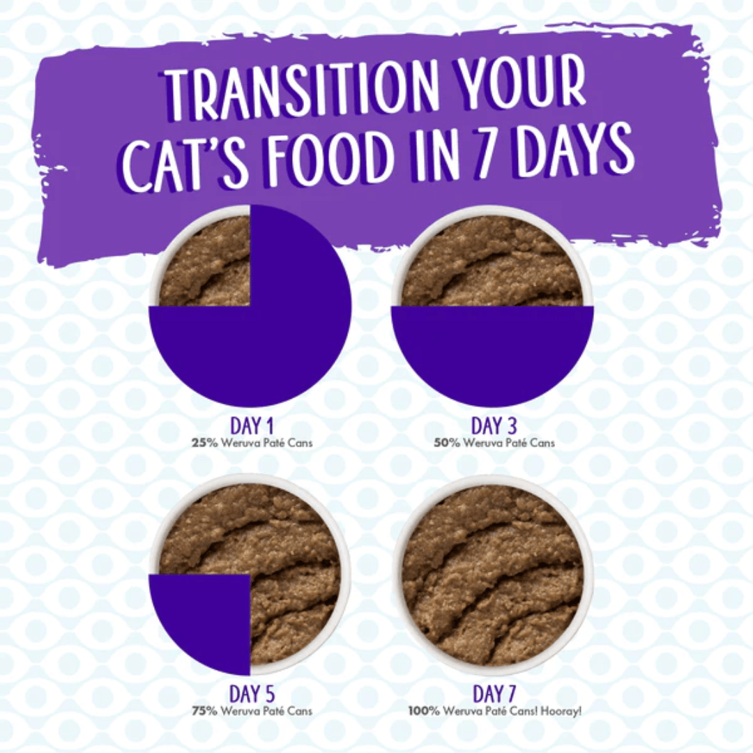 Weruva Wet Cat Food - Weruva Cat Paté  Meal or No Deal! Chicken & Beef Dinner in a Hydrating Purée Canned 