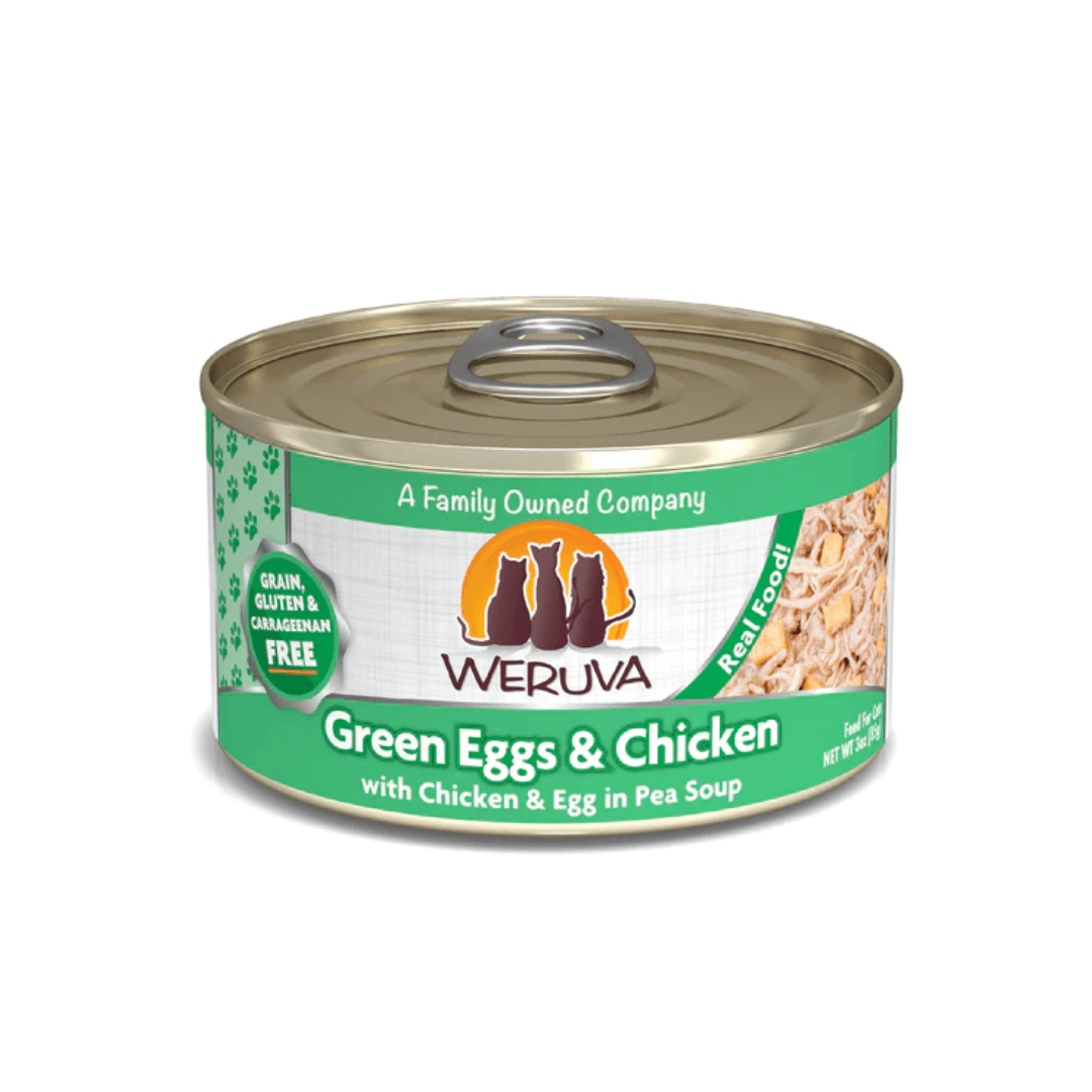 Weruva Wet Cat Food - Weruva Classic Cat Green Eggs & Chicken with Chicken & Egg in Pea Soup Canned 