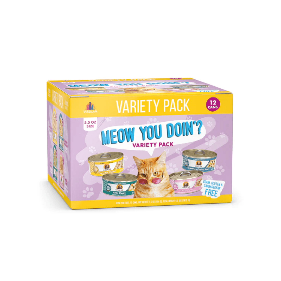 Weruva Wet Cat Food - Weruva Classic Cat Meow You Doin'? Canned Variety Pack 