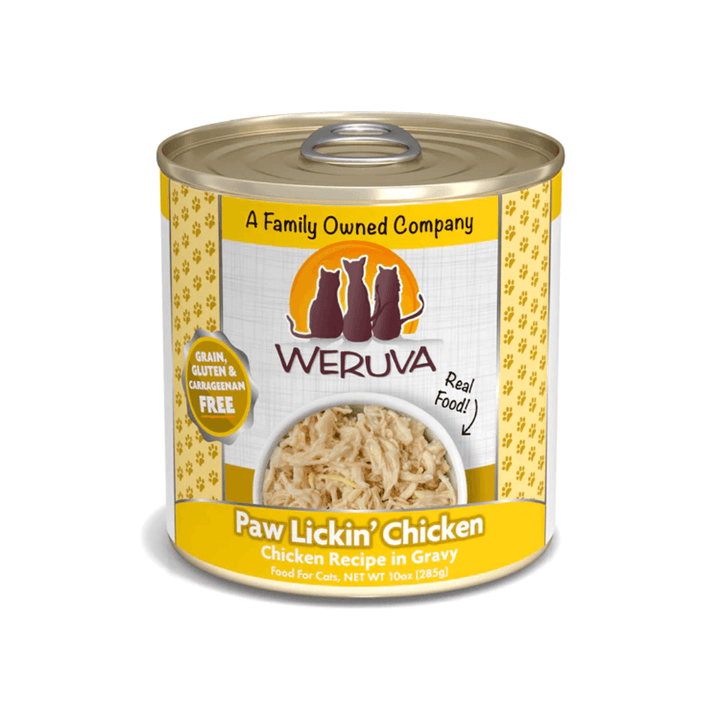 Weruva Wet Cat Food - Weruva Classic Cat Paw Lickin' Chicken Chicken Recipe in Gravy Canned 