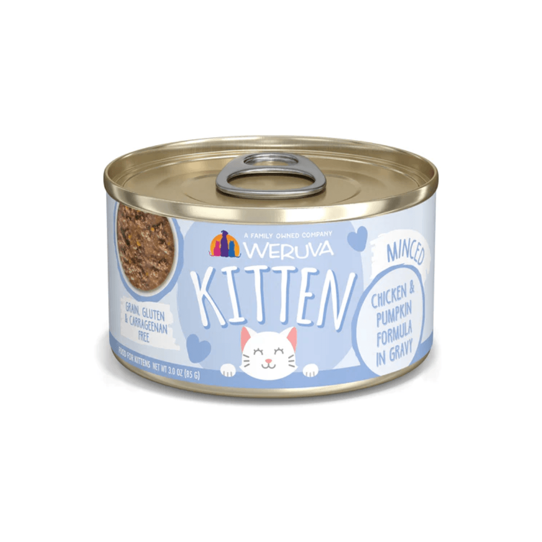 Weruva Wet Cat Food - Weruva Kitten Chicken & Pumpkin Formula Chicken, Tuna & Pumpkin in Gravy Canned 