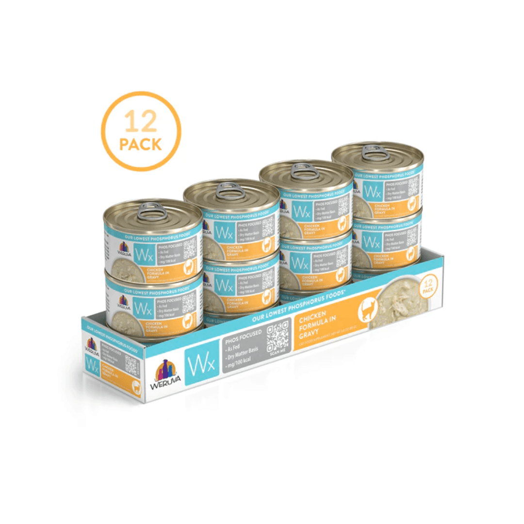 Weruva Wet Cat Food - Wx Phos Focused Chicken Formula in Gravy Canned 