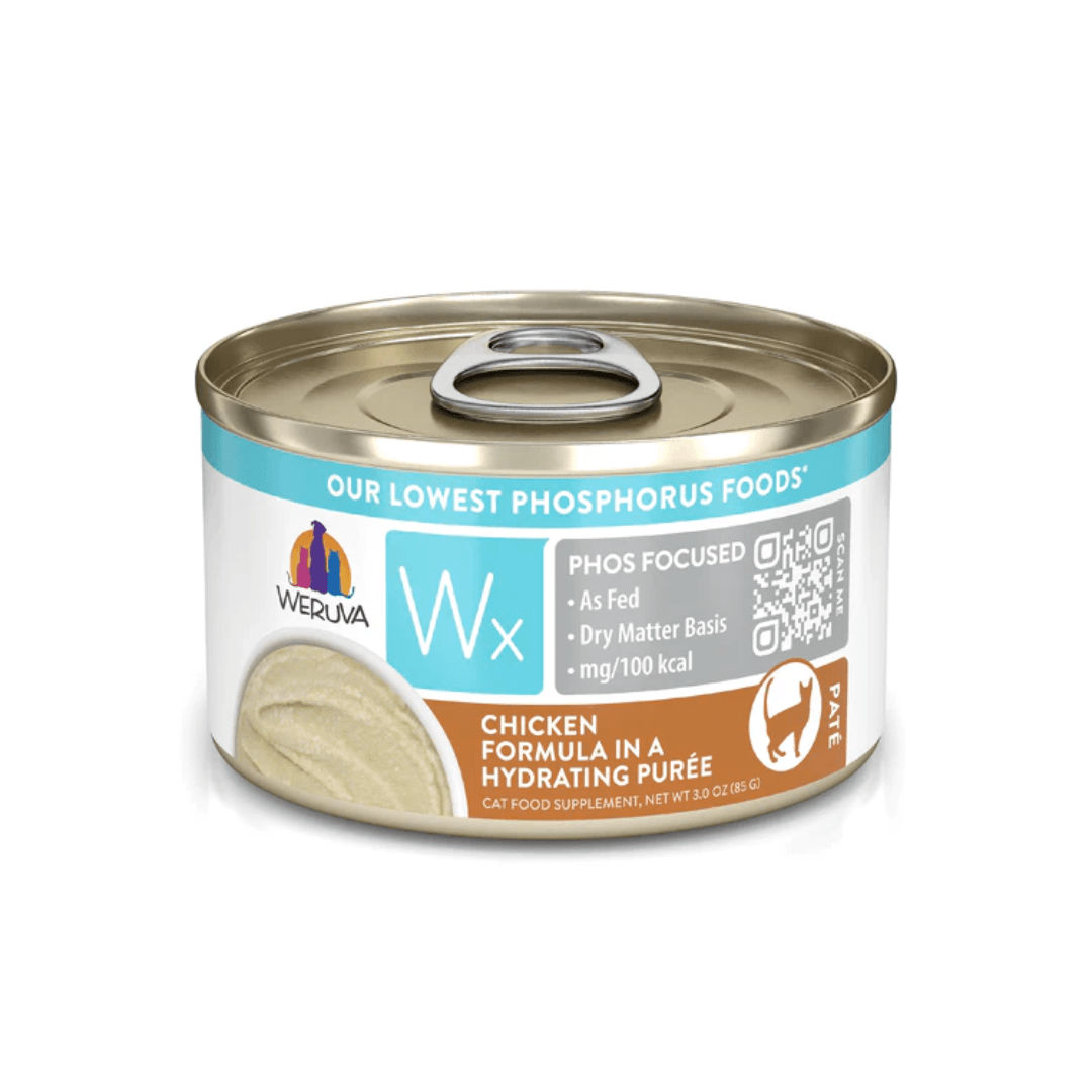 Weruva Wet Cat Food - Wx Phos Focused Chicken Formula Chicken in a Hydrating Purée Canned 