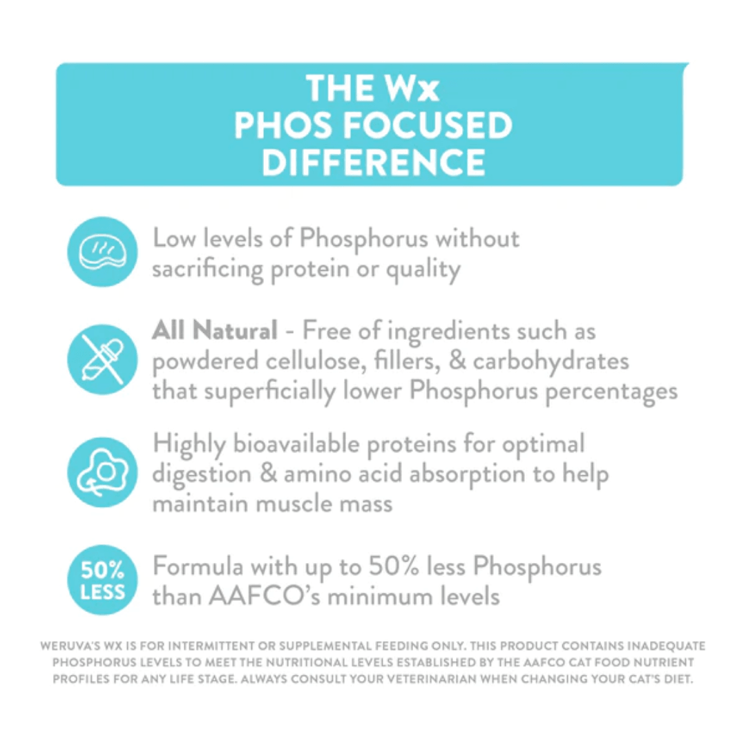 Weruva Wet Cat Food - Wx Phos Focused Chicken Formula Chicken in a Hydrating Purée Canned 