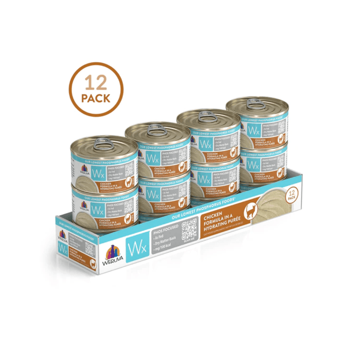 Weruva Wet Cat Food - Wx Phos Focused Chicken Formula Chicken in a Hydrating Purée Canned 