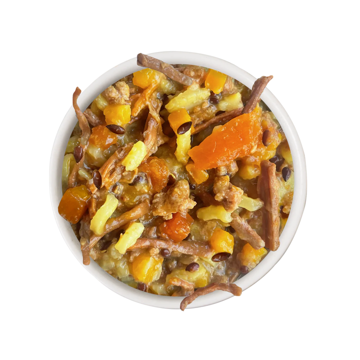 Weruva Wet Dog Food - Awesome Belly Beef, White Rice & Pumpkin Recipe with Turmeric & Ginger In Broth Canned