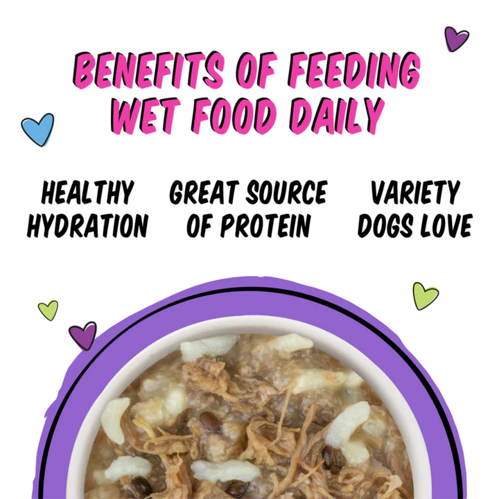 Weruva Wet Dog Food -BFF Best Fido Friend  Oh So Nice with Sirloin Tips & Rice