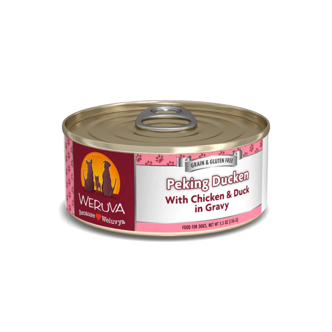 Weruva Wet Dog Food - Classics Peking Ducken with Chicken & Duck in Gravy Canned 