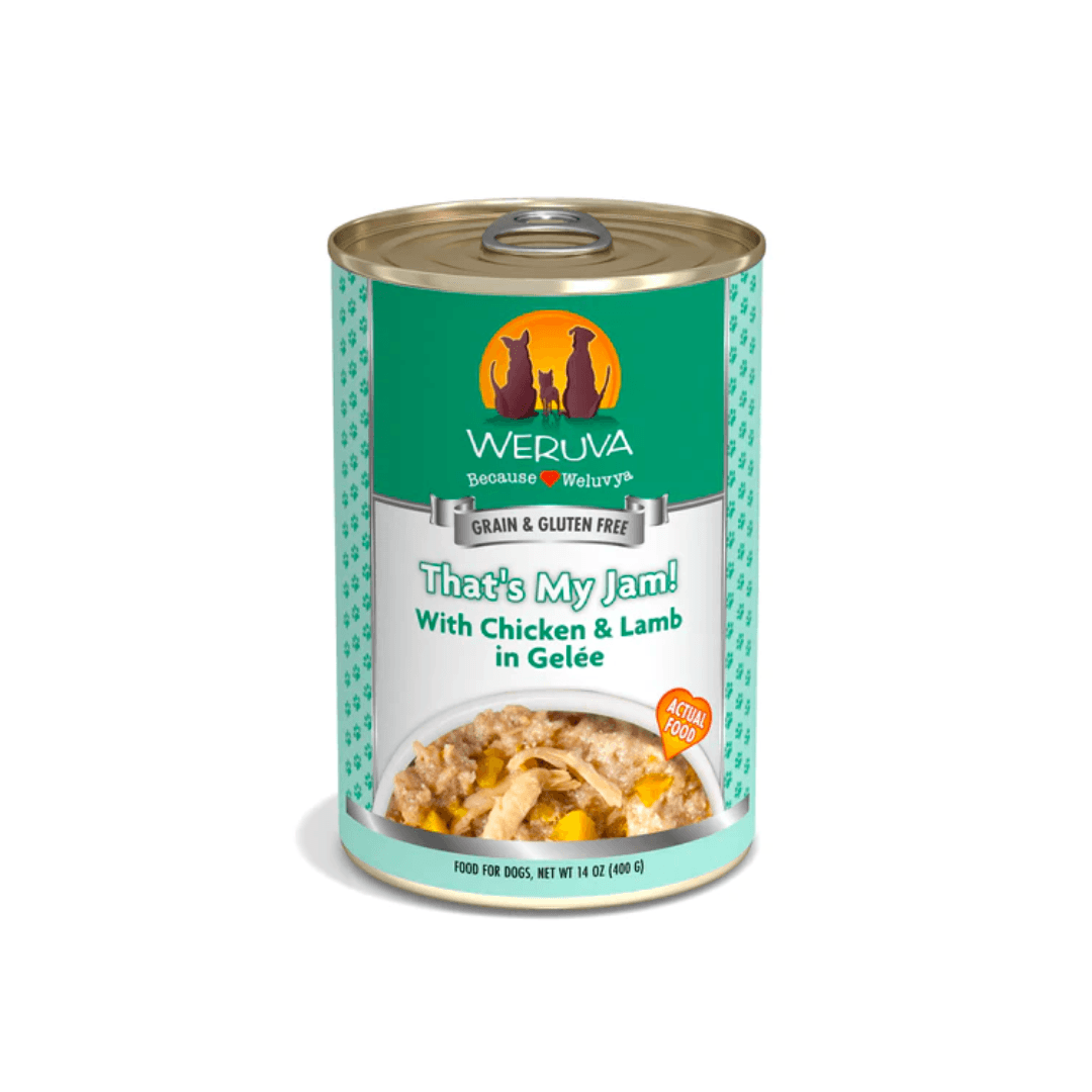 Weruva Wet Dog Food - Classics That's My Jam! with Chicken & Lamb in Gelée Canned 