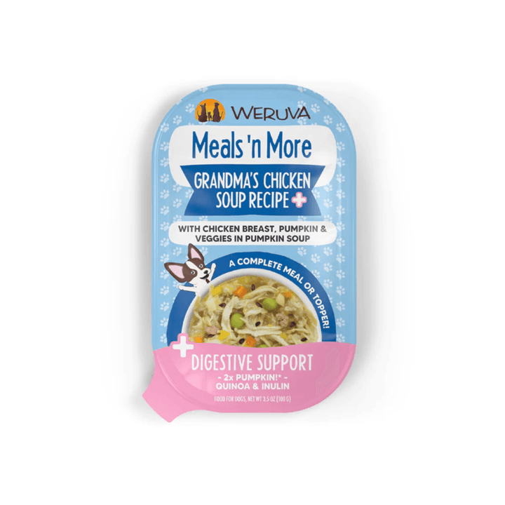 Weruva Wet Dog Food - Meals 'n More Grandma's Chicken Soup Recipe Plus 