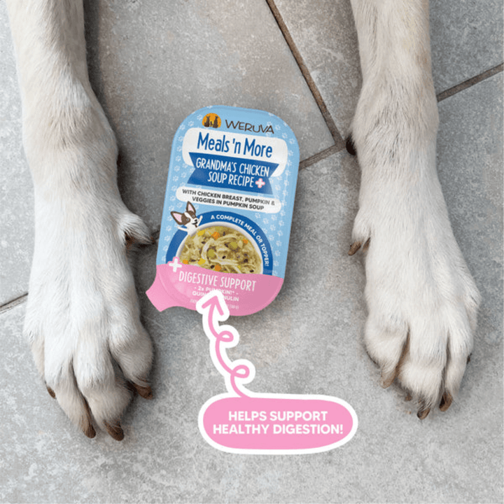 Weruva Wet Dog Food - Meals 'n More Grandma's Chicken Soup Recipe Plus 