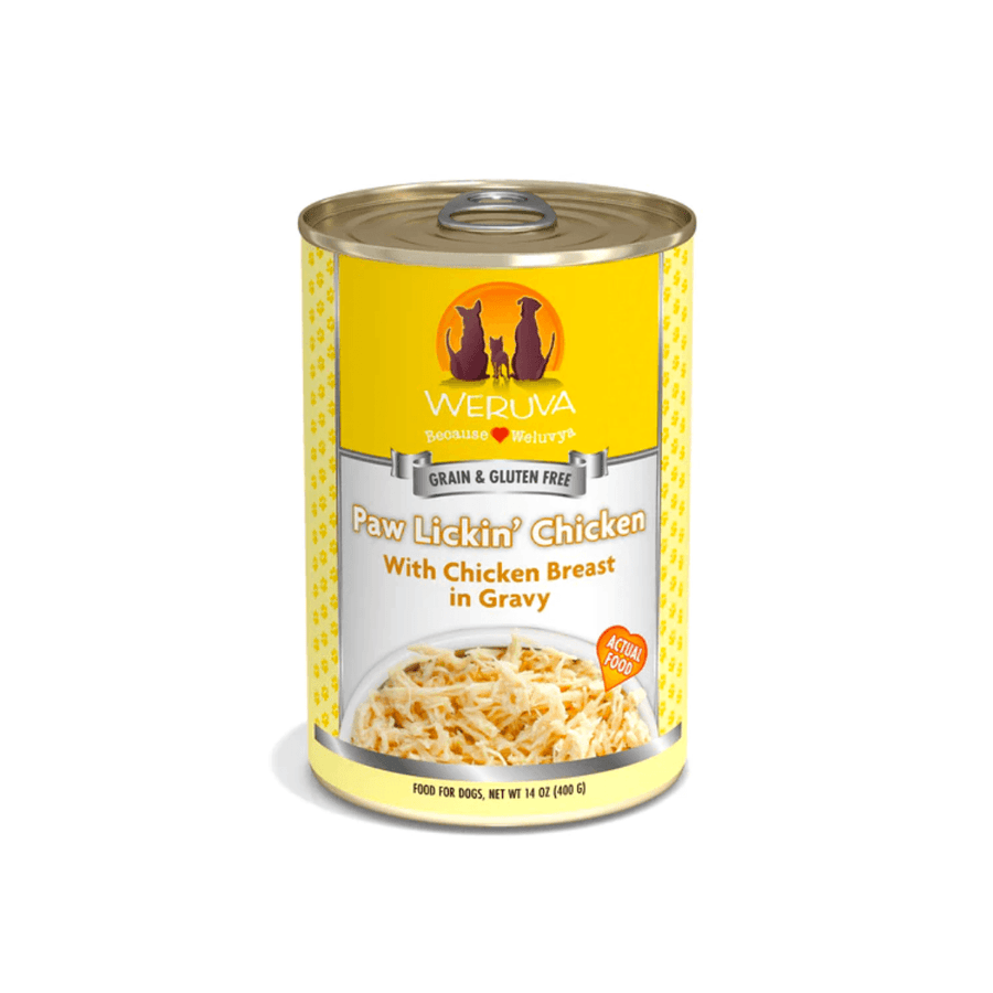 Weruva Wet Dog Food - Classics Paw Lickin' Chicken with Chicken Breast in Gravy Canned 