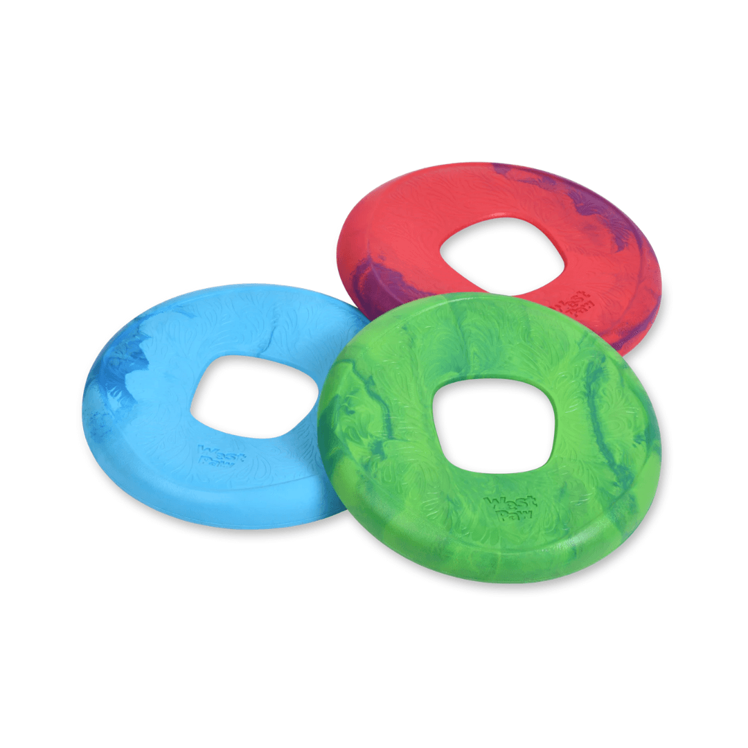 West Paw Dog Toys - Sailz Frisbee Built For Moderate Chewers 