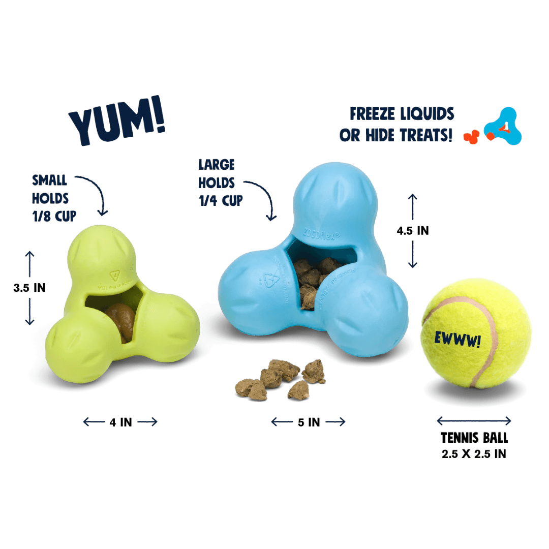 West Paw Dog Toys - Tux Puzzle Toy Built For Tough Chewers 